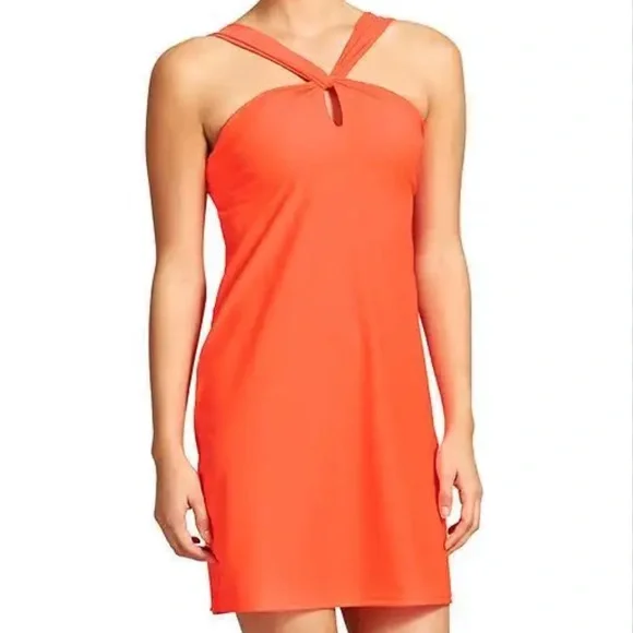 Athleta | Dresses | Athleta Kiki Swim Dress Medium Athletic Dress Orange  Red Size Medium | Poshmark